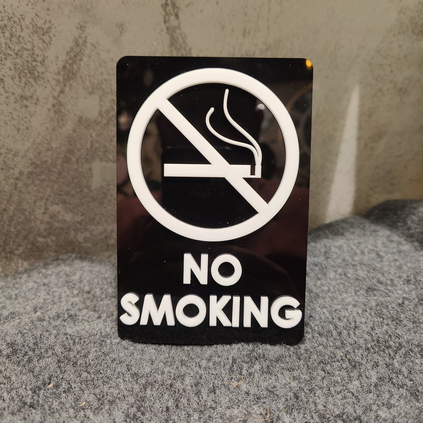 The Rectangle No Smoking Sign