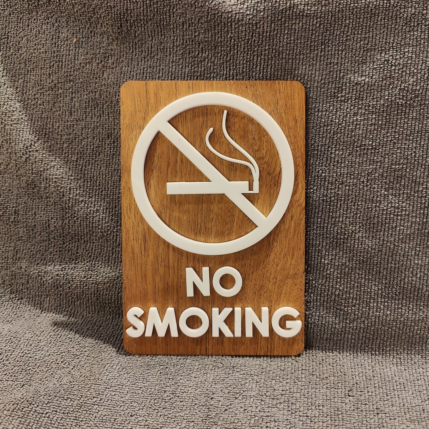 The Rectangle No Smoking Sign