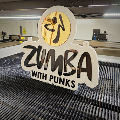 The Zumba Nameplate