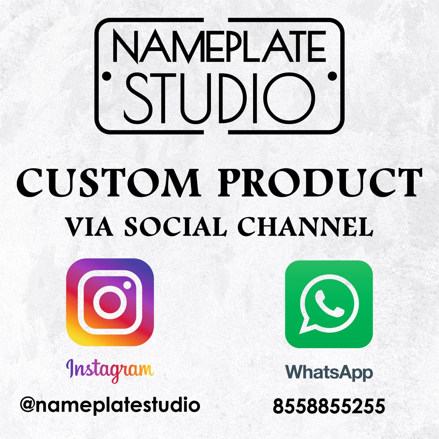 Custom Product via Social Channels