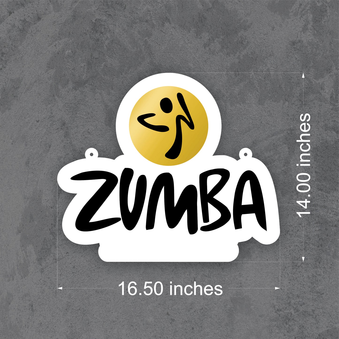 The Zumba Nameplate